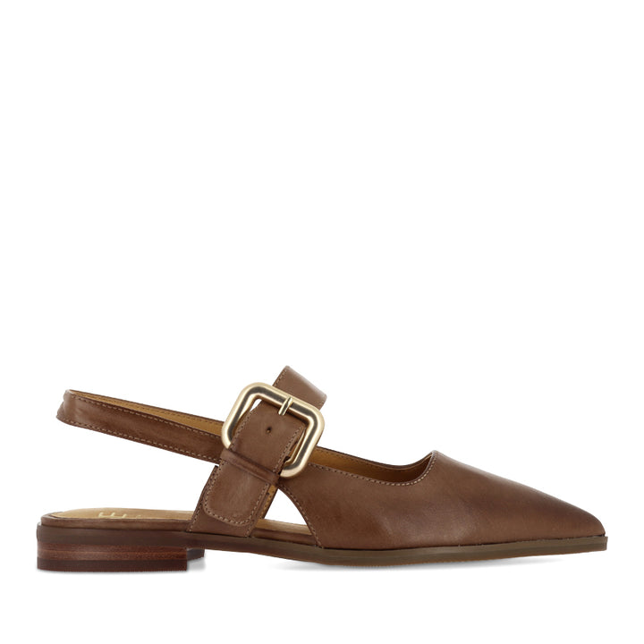 GOLDIE - PECAN LEATHER