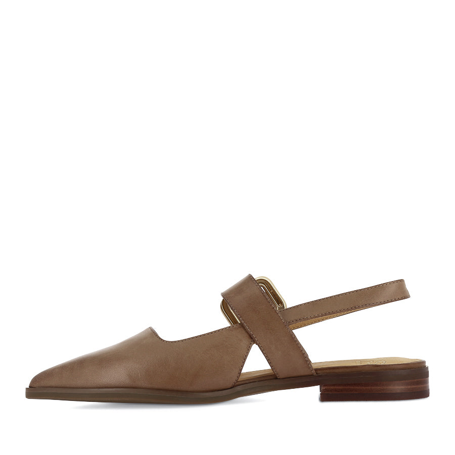 GOLDIE - PECAN LEATHER