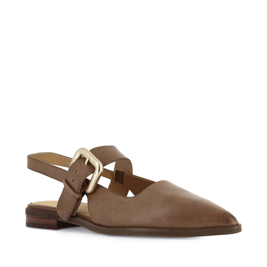 GOLDIE - PECAN LEATHER