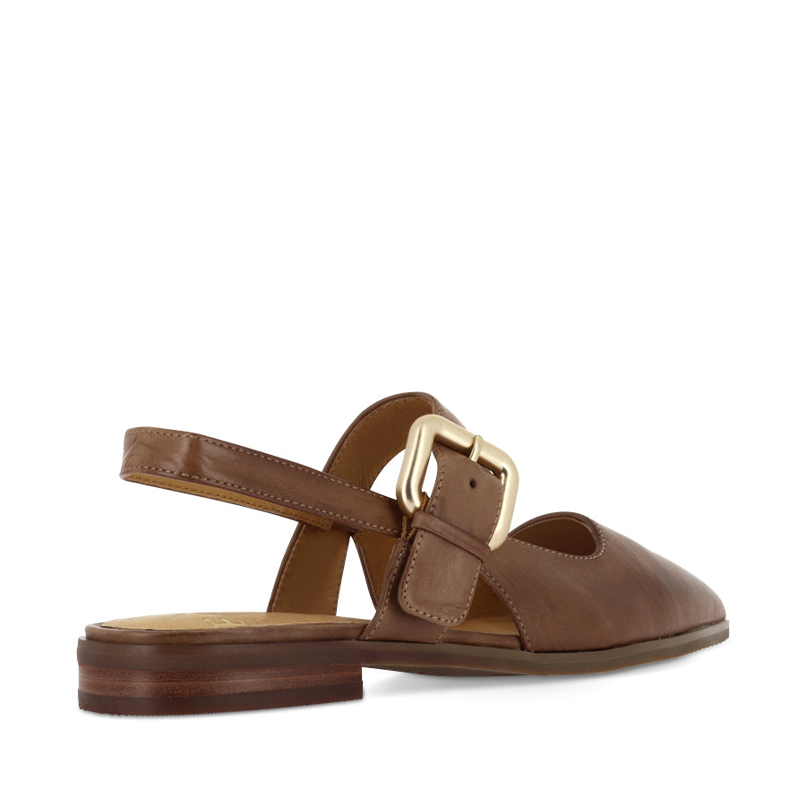 GOLDIE - PECAN LEATHER