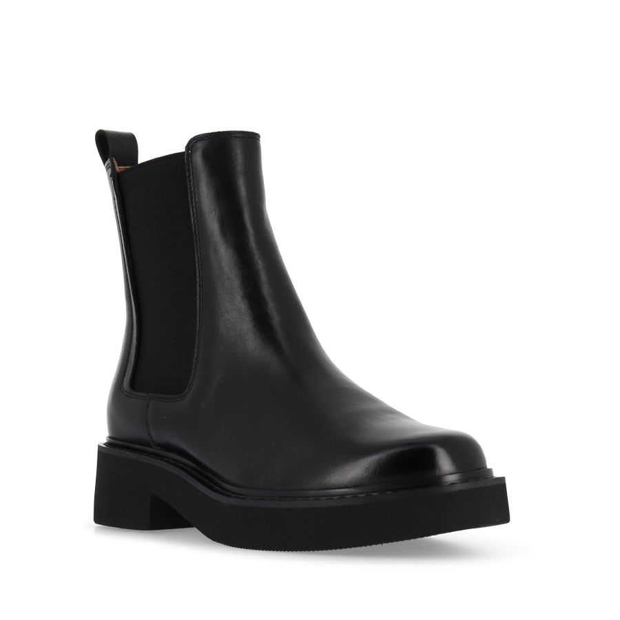 LEILIN - BLACK LEATHER