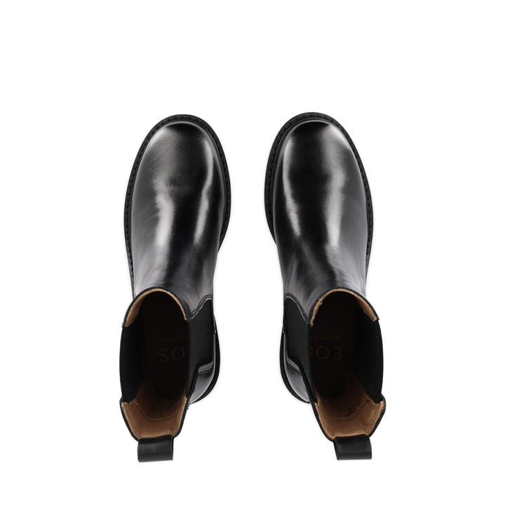 LEILIN - BLACK LEATHER