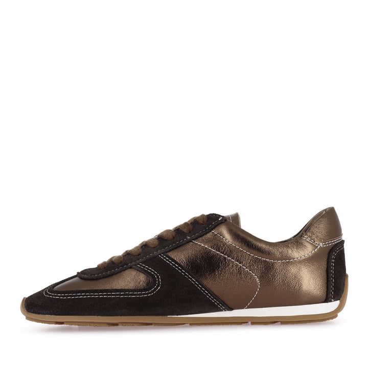 MAISIE - BRONZE LEATHER/SUEDE