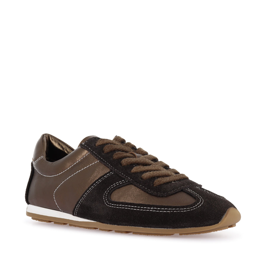 MAISIE - BRONZE LEATHER/SUEDE