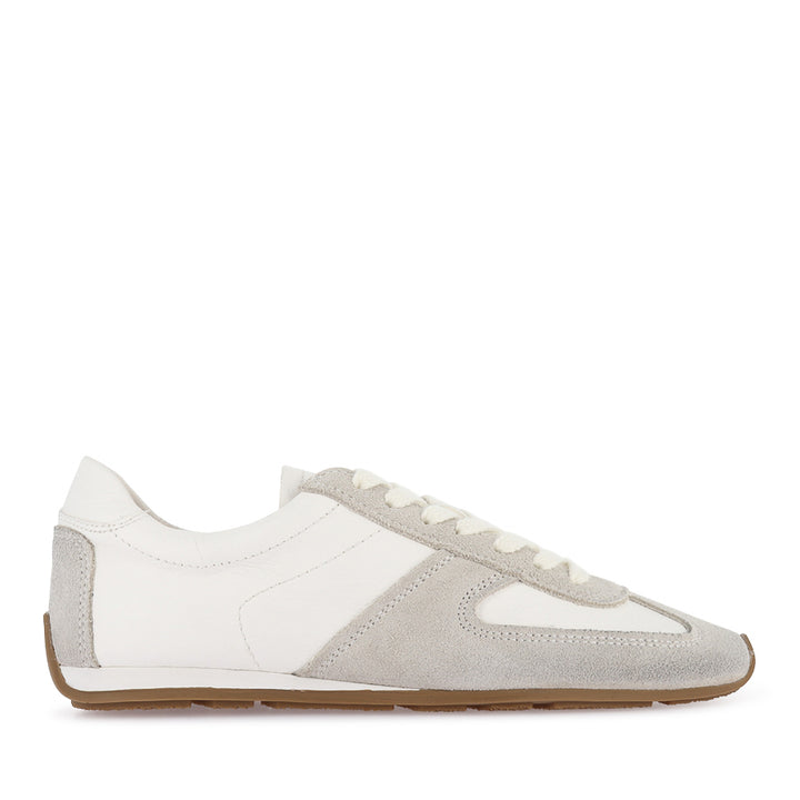 MAISIE - WHITE LEATHER/SUEDE