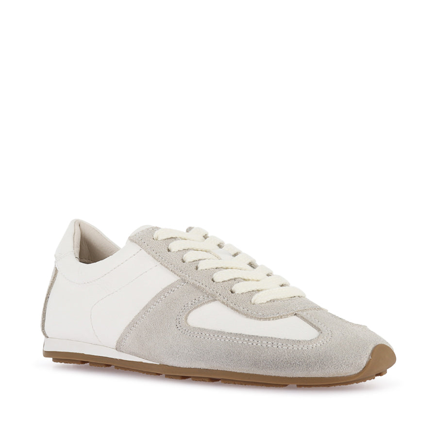 MAISIE - WHITE LEATHER/SUEDE