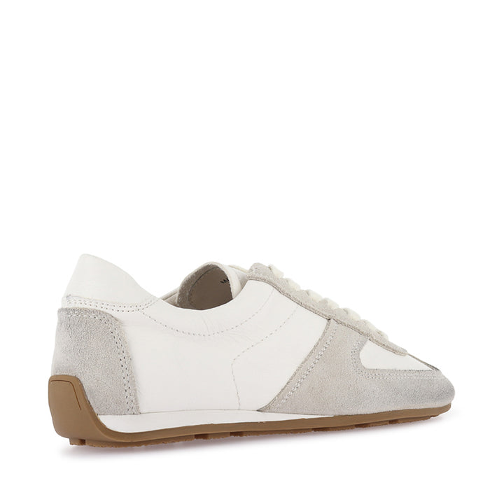MAISIE - WHITE LEATHER/SUEDE