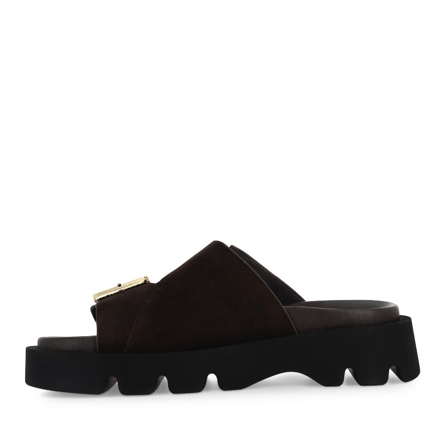 MONNI - MAHOGANY SUEDE