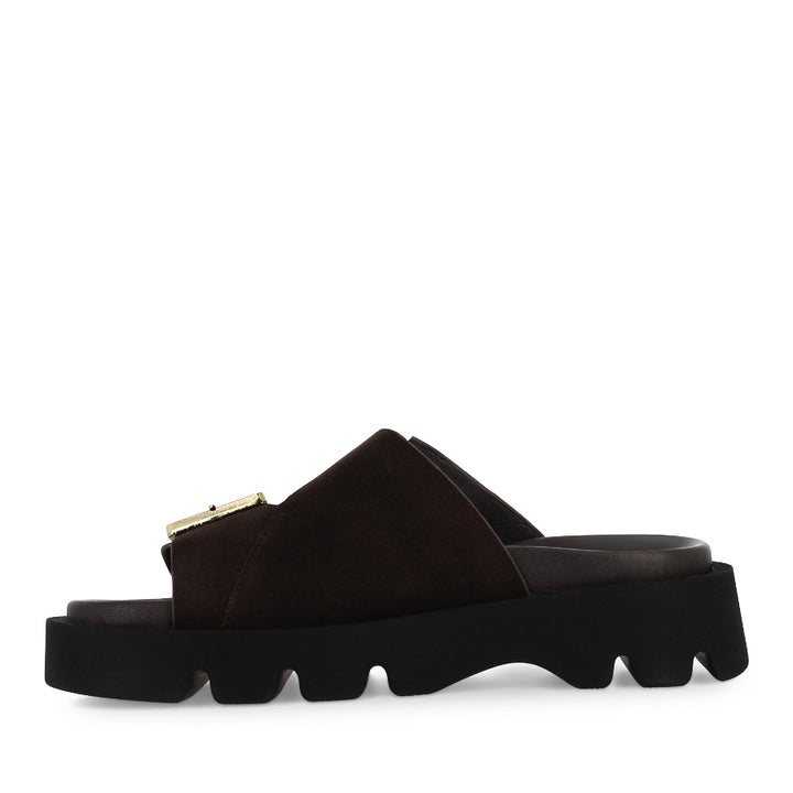 MONNI - MAHOGANY SUEDE
