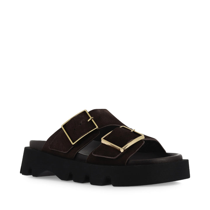 MONNI - MAHOGANY SUEDE
