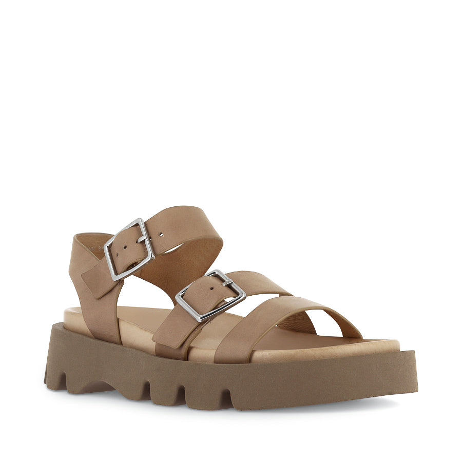 MONN - TAUPE LEATHER