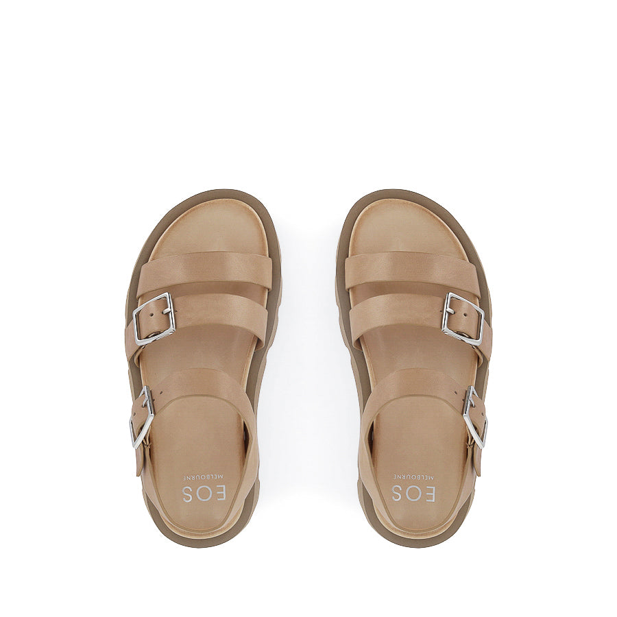 MONN - TAUPE LEATHER