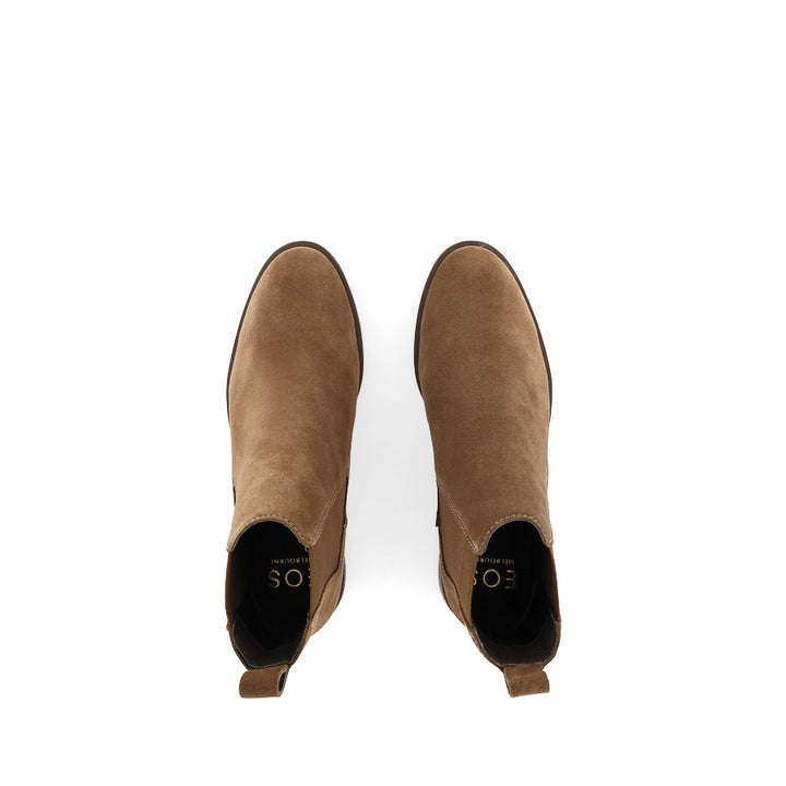 PHEBES - PECAN SUEDE