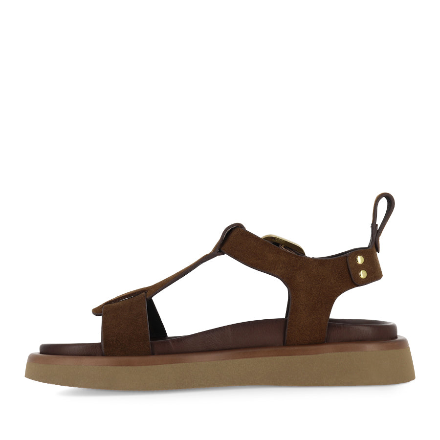 SLAYS - PECAN SUEDE
