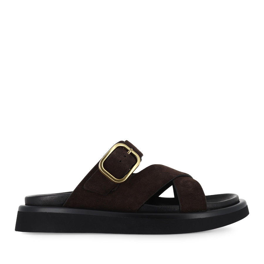 SLAY - MAHOGANY SUEDE
