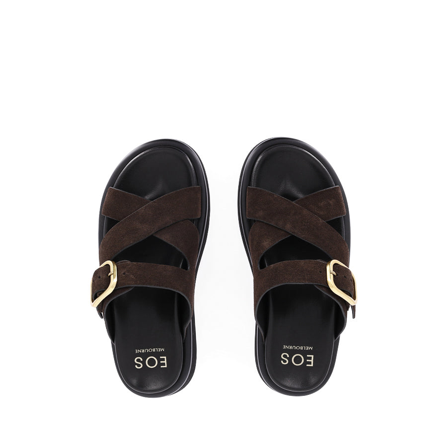 SLAY - MAHOGANY SUEDE
