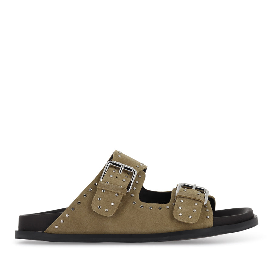 STARA - OLIVE SUEDE