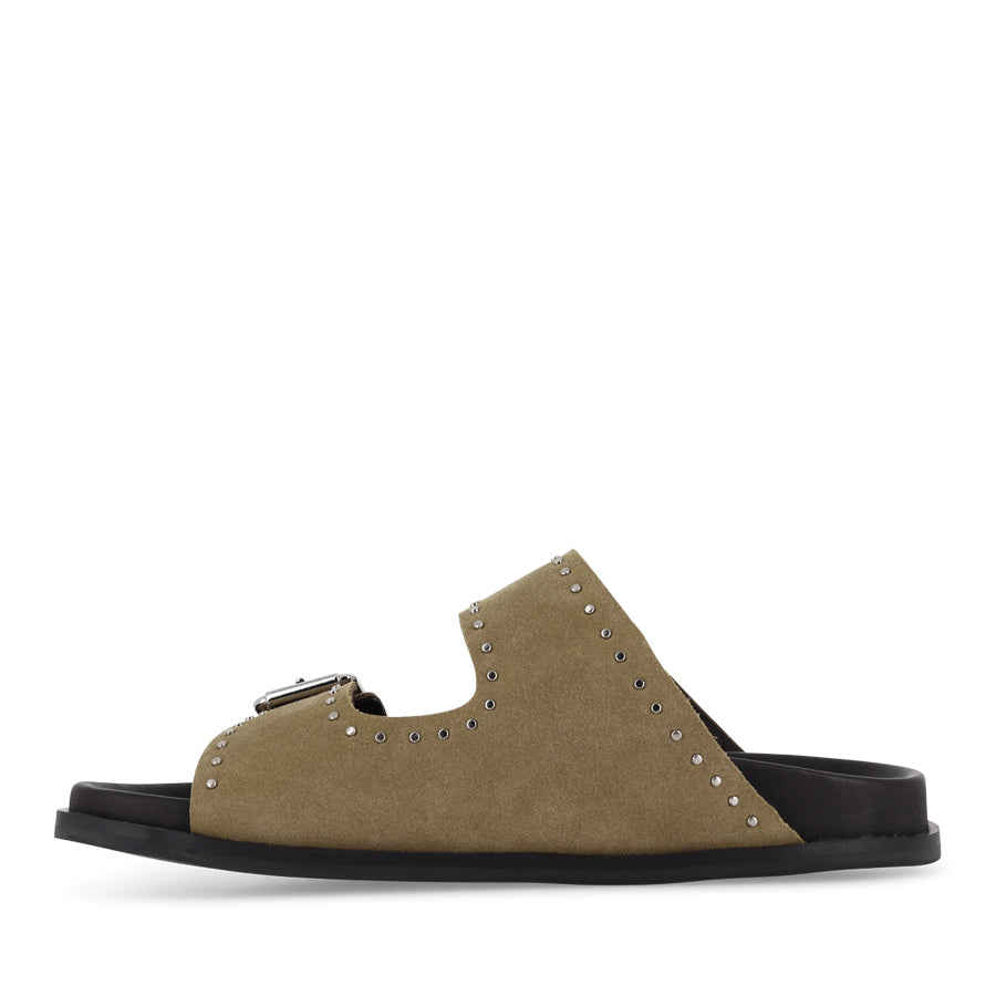 STARA - OLIVE SUEDE