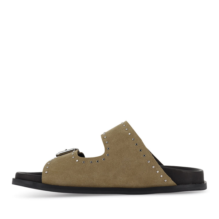 STARA - OLIVE SUEDE