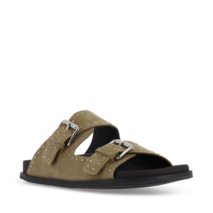 STARA - OLIVE SUEDE