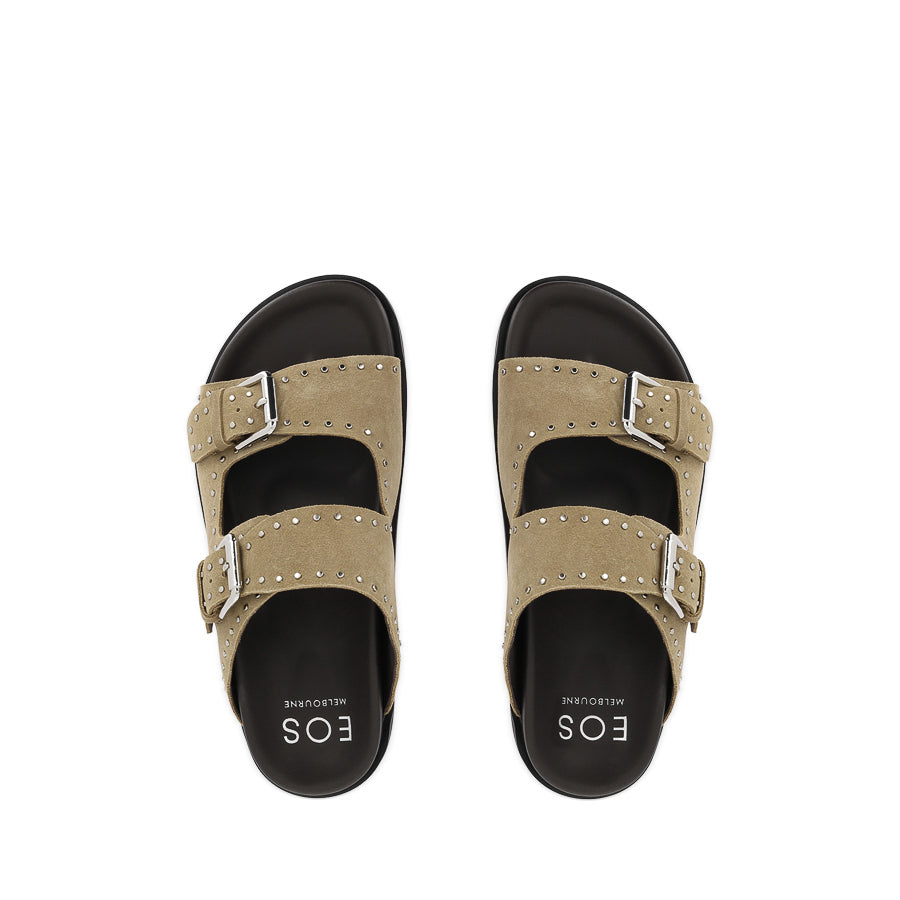 STARA - OLIVE SUEDE