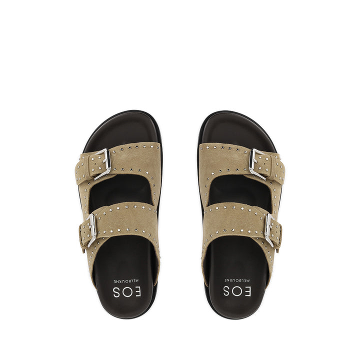 STARA - OLIVE SUEDE