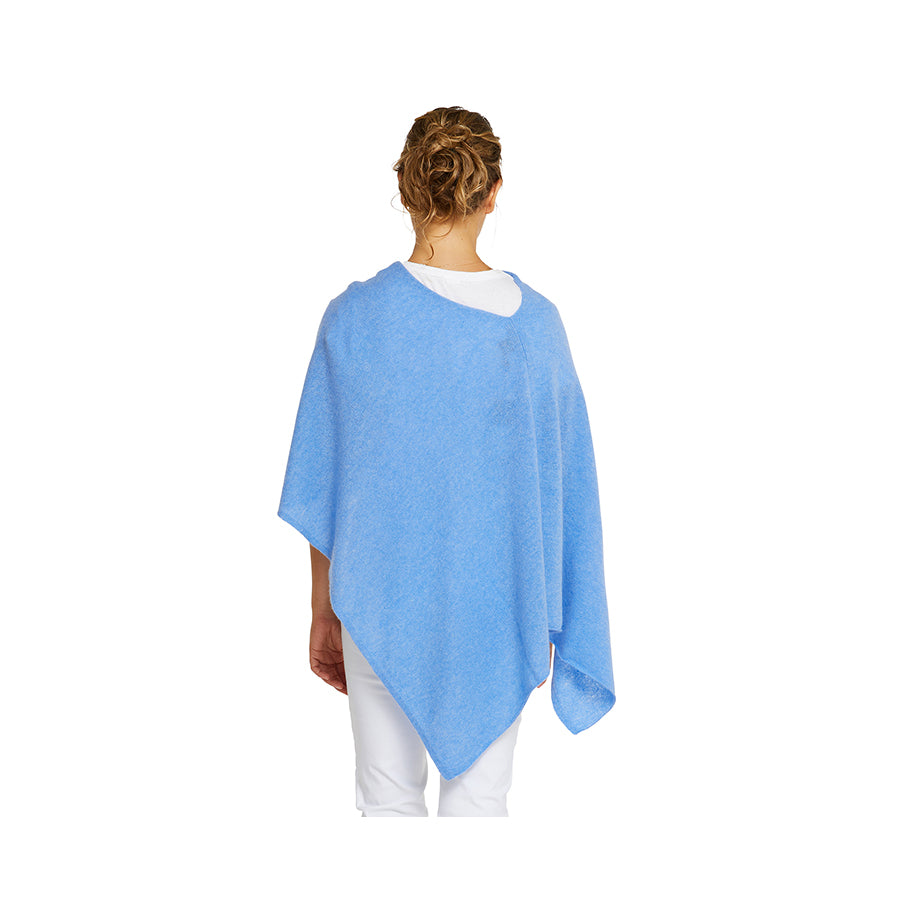 CASHMERE CLASSIC TOPPER - BLUE HORIZON