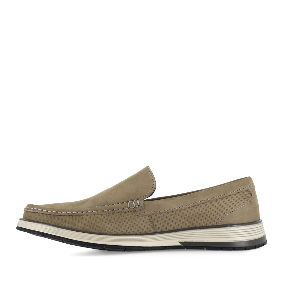 TETLEY - GREY NUBUCK