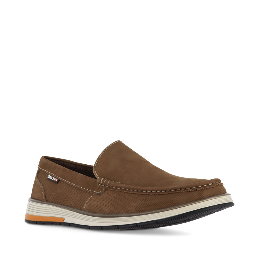 TETLEY - TAN NUBUCK