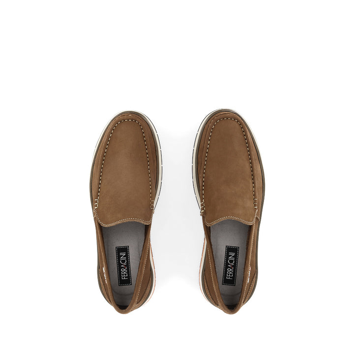 TETLEY - TAN NUBUCK