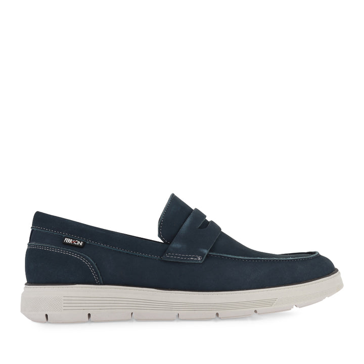 WESSON - NAVY LEATHER