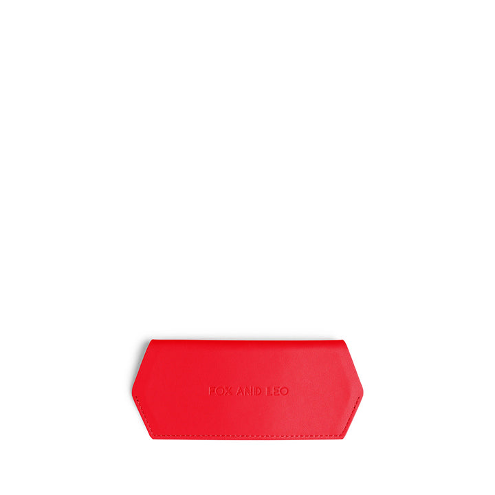 GLASSES CASE - RED