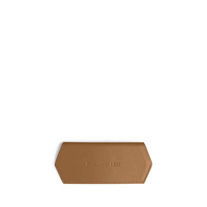 GLASSES CASE - TAN