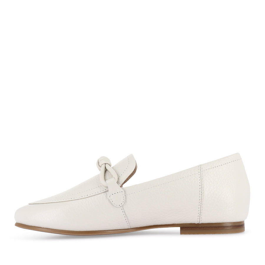 ASH II - CHALK TUMBLED LEATHER