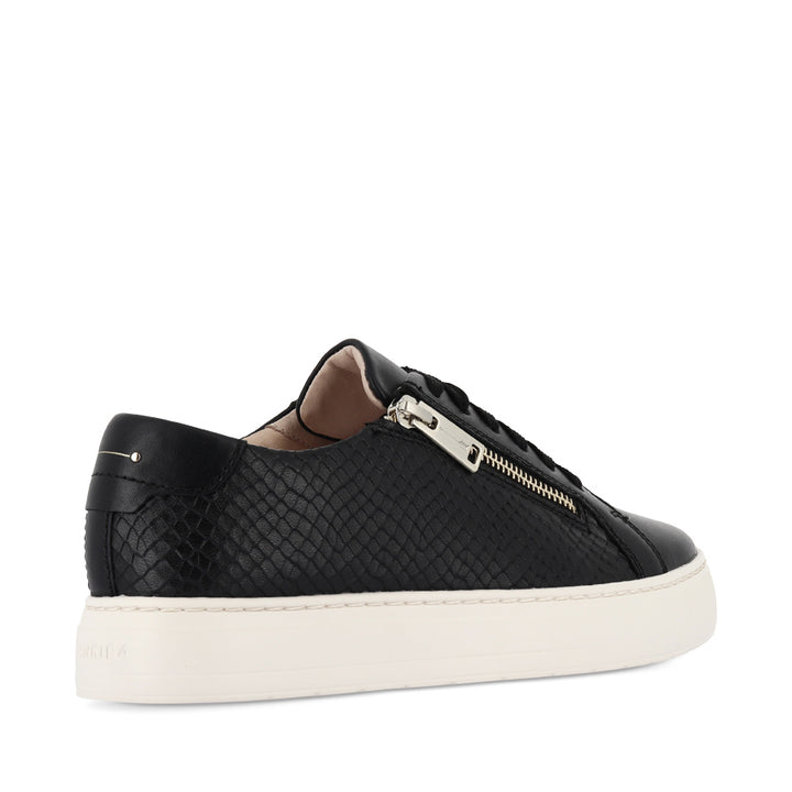 BILLIE II - BLACK EMBOSS LEATHER