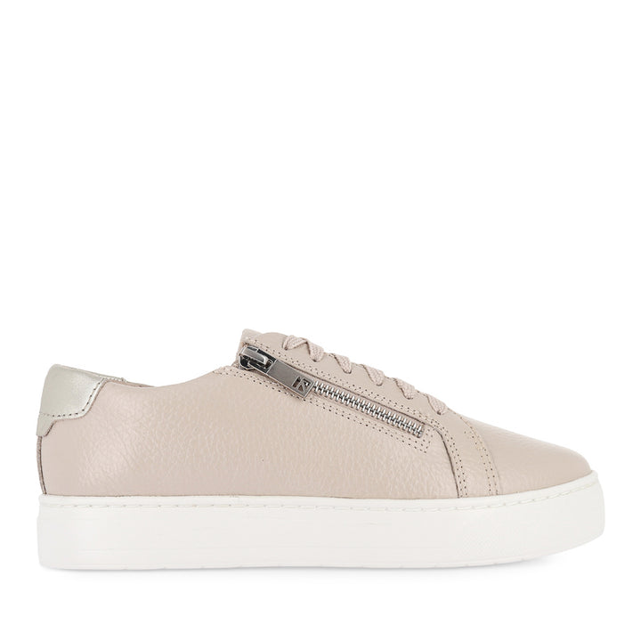 BILLIE II - ECRU TUMBLED LEATHER