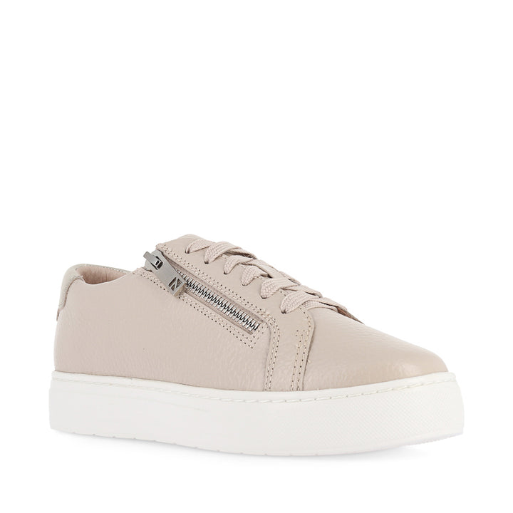 BILLIE II - ECRU TUMBLED LEATHER
