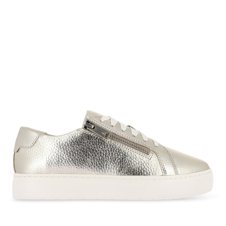 BILLIE II - WHITE GOLD TUMBLED LEATHER