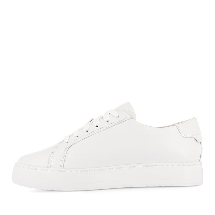BILLIE II - WHITE LEATHER