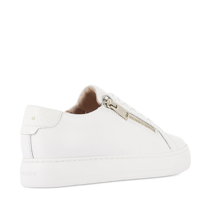 BILLIE II - WHITE LEATHER