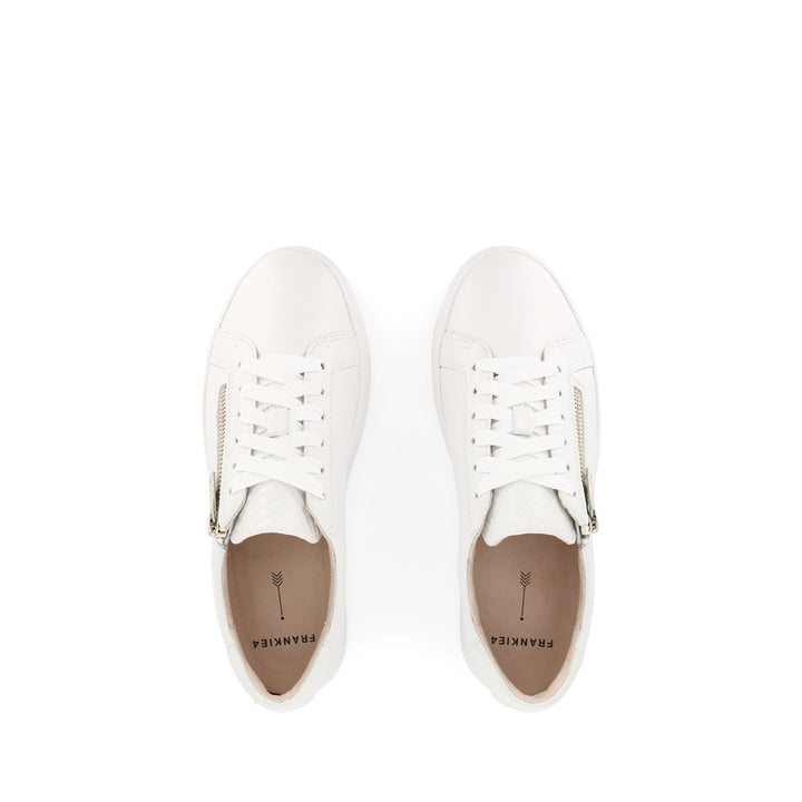 BILLIE II - WHITE LEATHER
