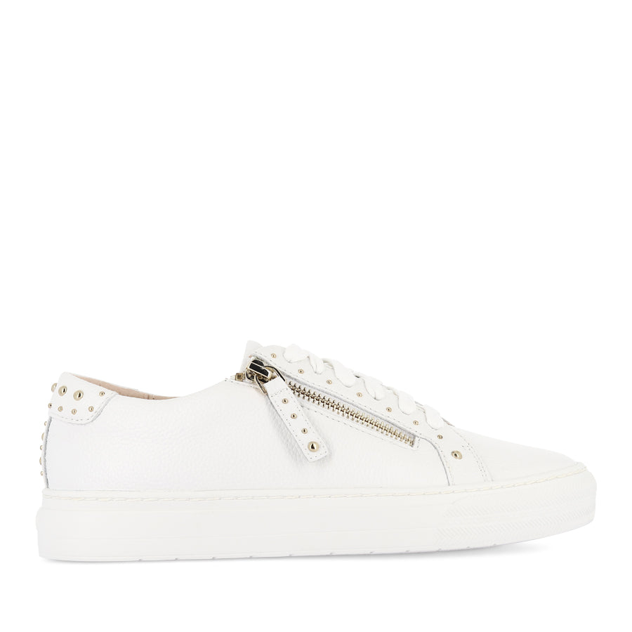 BILLIE - WHITE STUD LEATHER