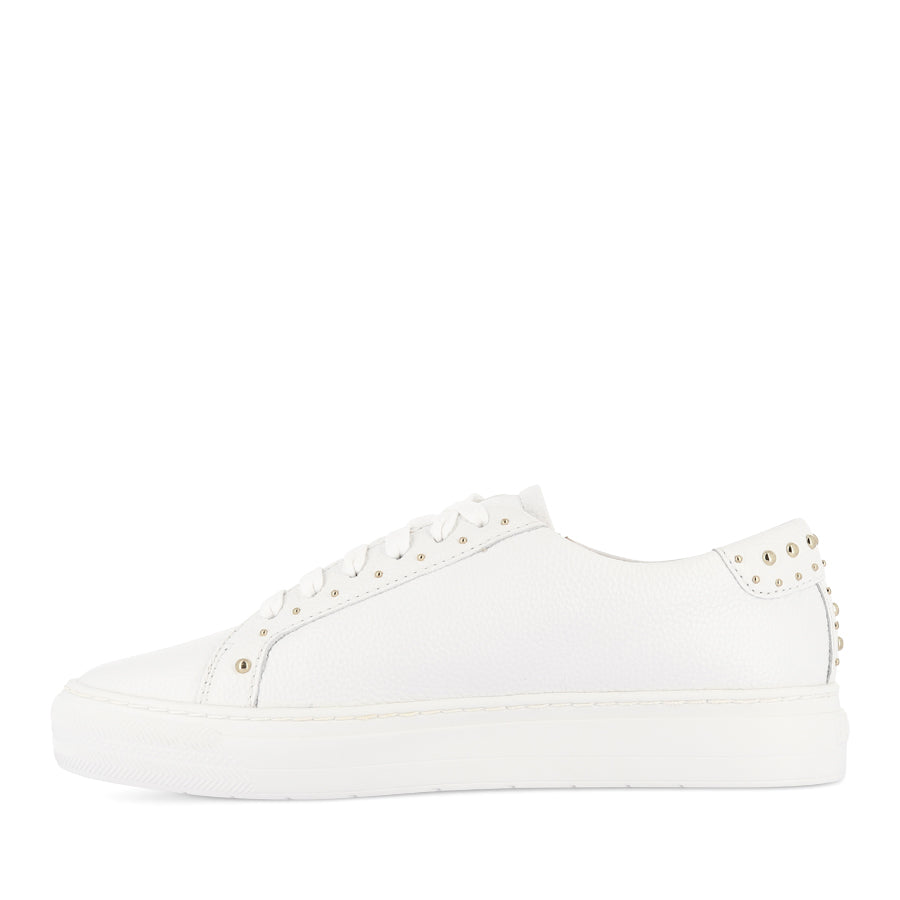 BILLIE - WHITE STUD LEATHER