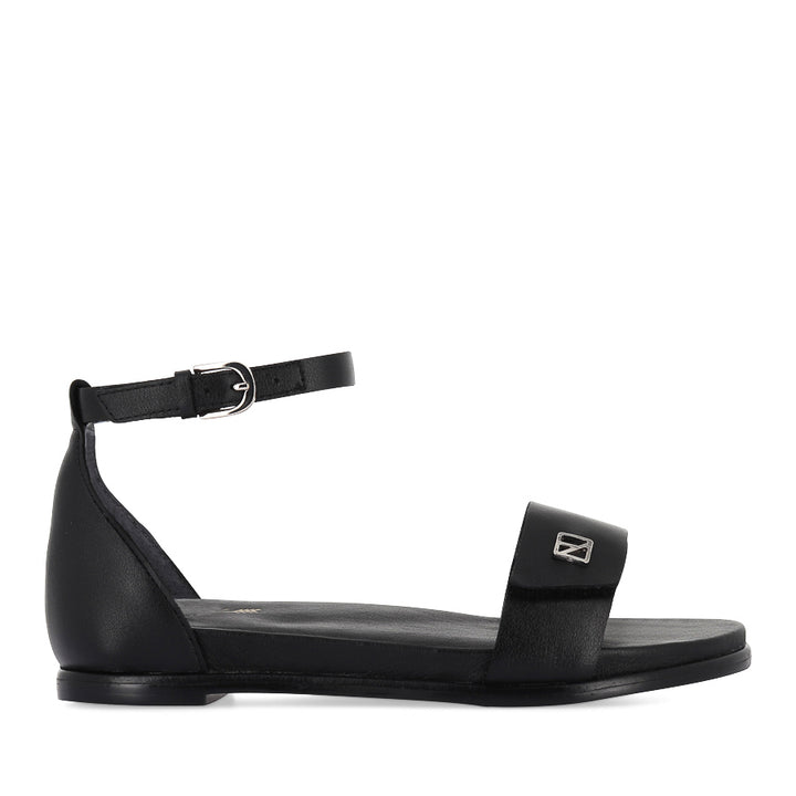 CALLIE - BLACK LEATHER