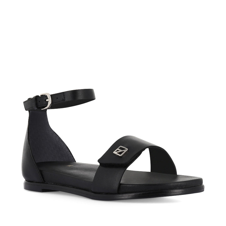 CALLIE - BLACK LEATHER