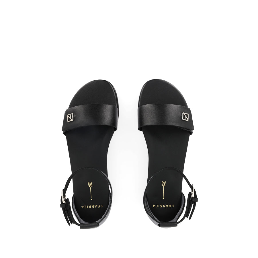 CALLIE - BLACK LEATHER