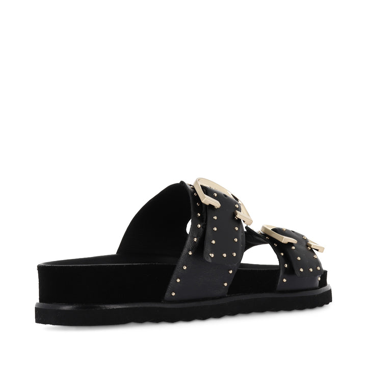 DEON - BLACK STUD LEATHER