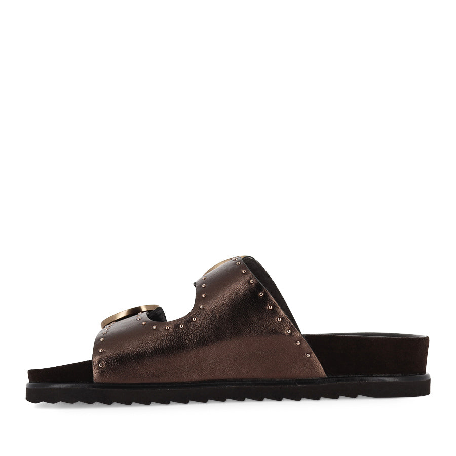 DEON - BRONZE STUD LEATHER