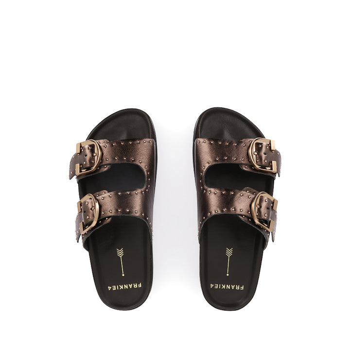 DEON - BRONZE STUD LEATHER