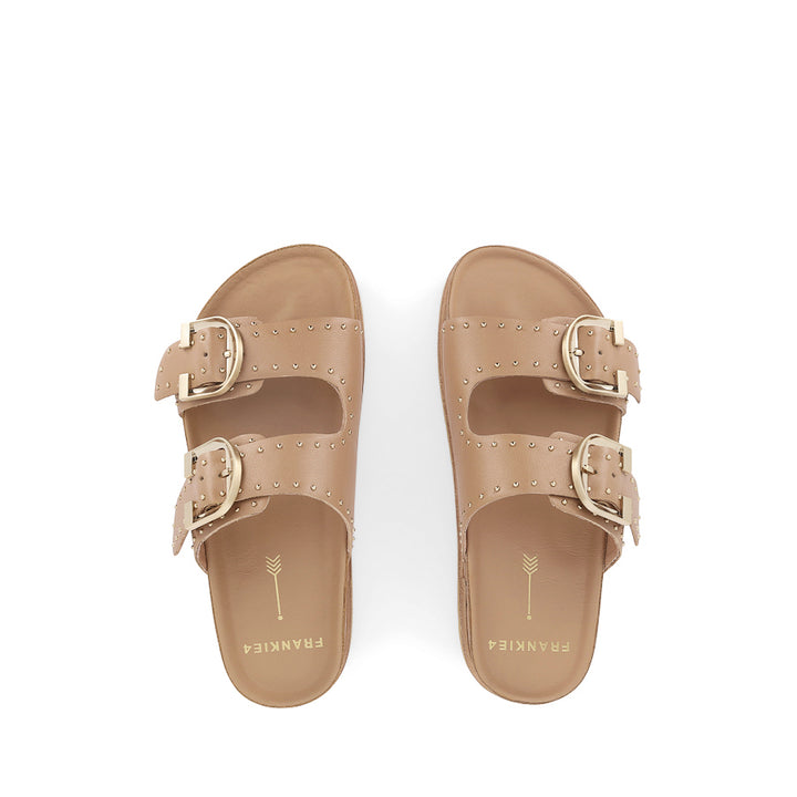 DEON - CAMEL STUD LEATHER